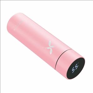 Smart Water Bottle Stainless Steel Vacuum Flask,Travel Mug with Smart LCD Touch Screen, Keep Hot